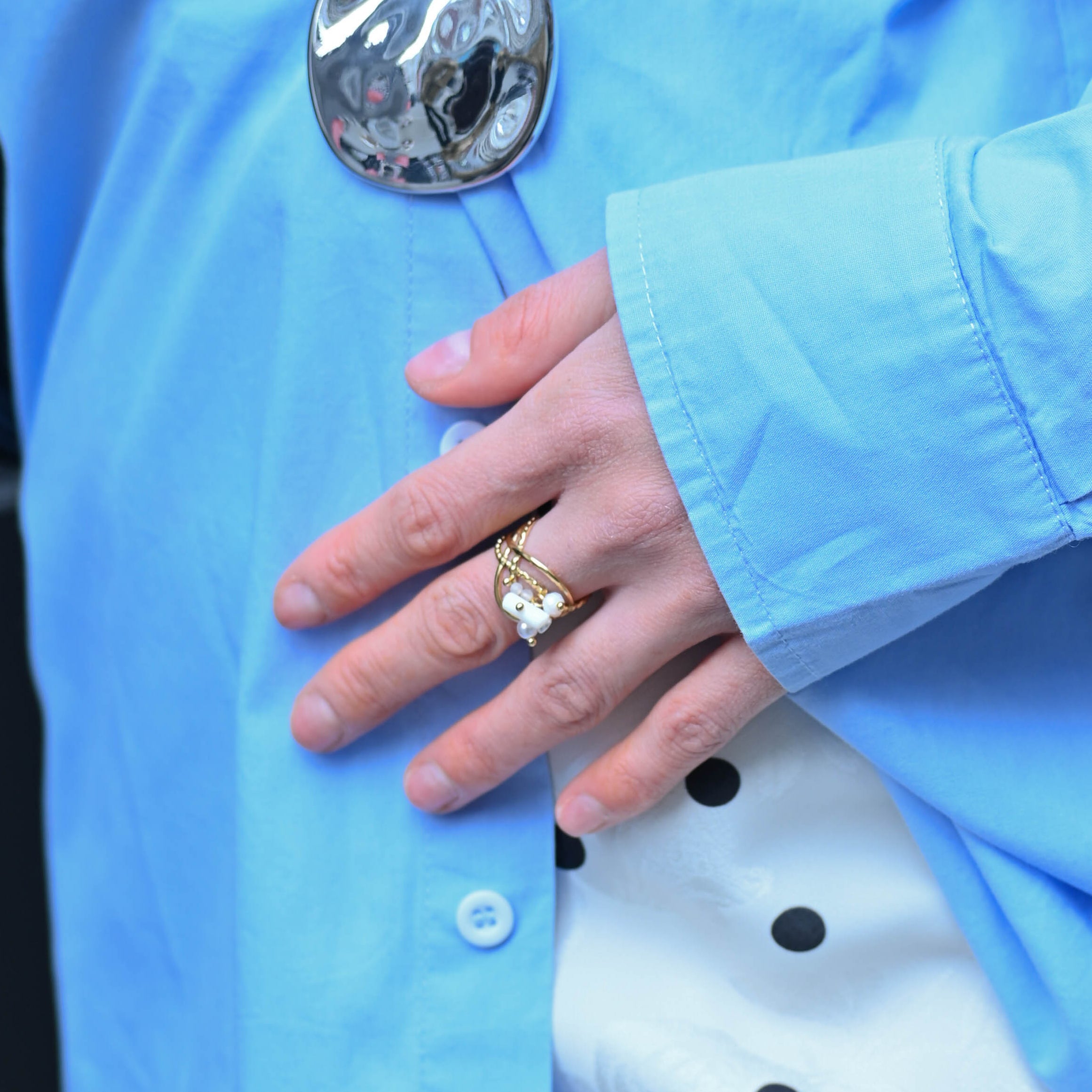 The Pearl Touch Ring