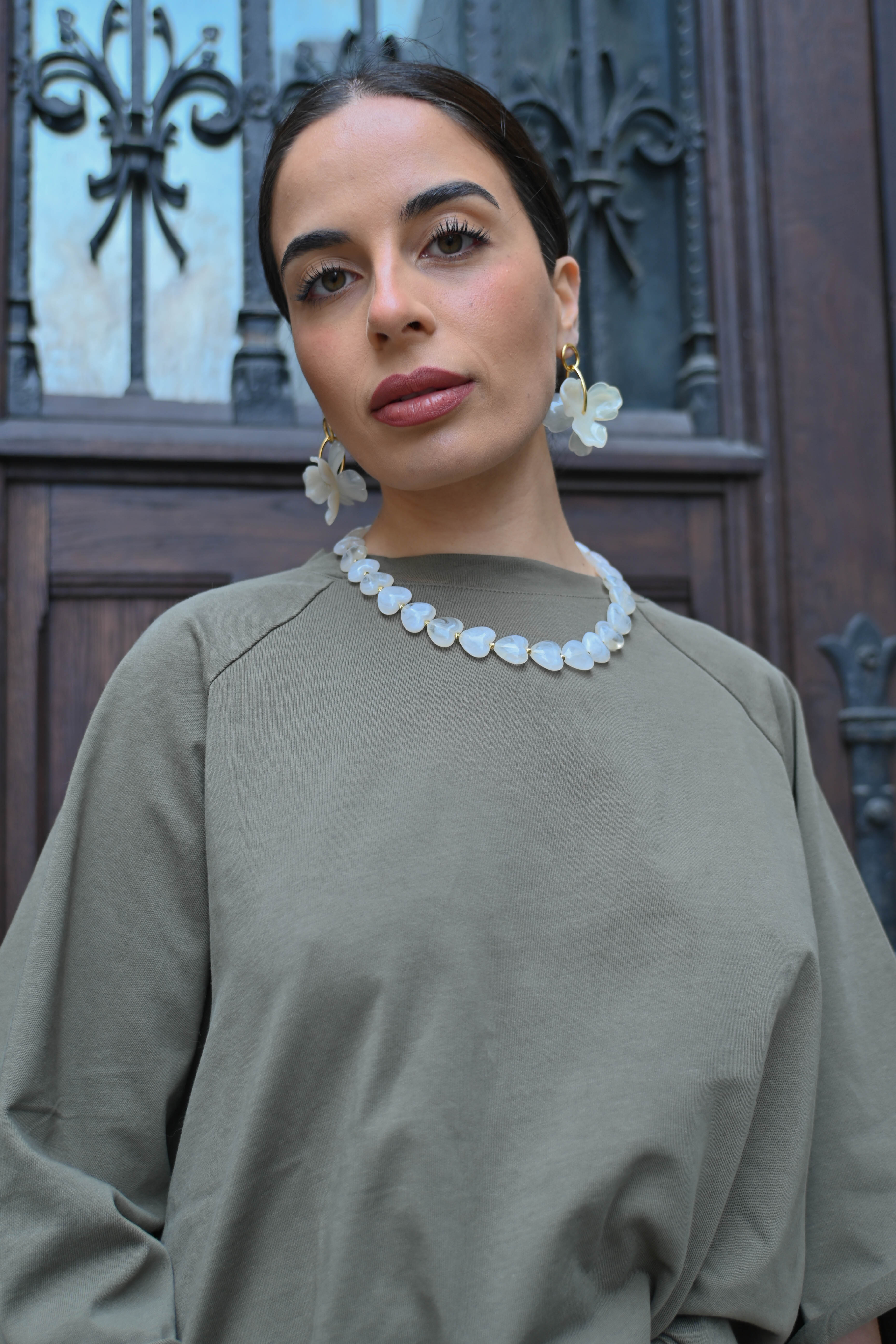 The Clean Layer Tee in Khaki